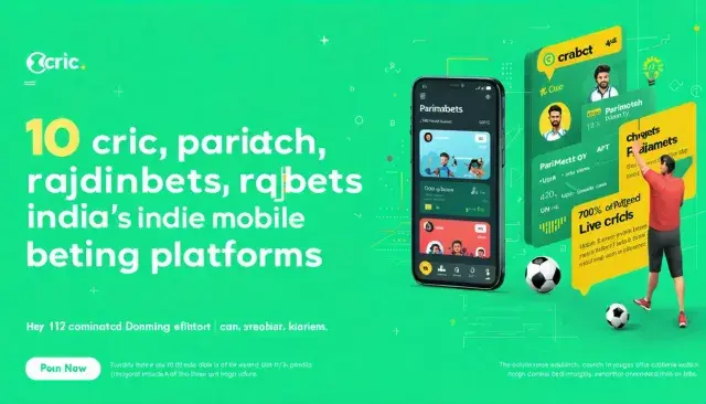 10Cric, Parimatch, Rajabets Lead India's Mobile Betting Platforms